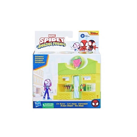 Spidey e i Suoi Fantastici Amici Playset Supermercato Ghost-Spider
