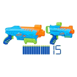 Nerf Elite Jr Set Ultimate Starter 2 Blaster Easy Play