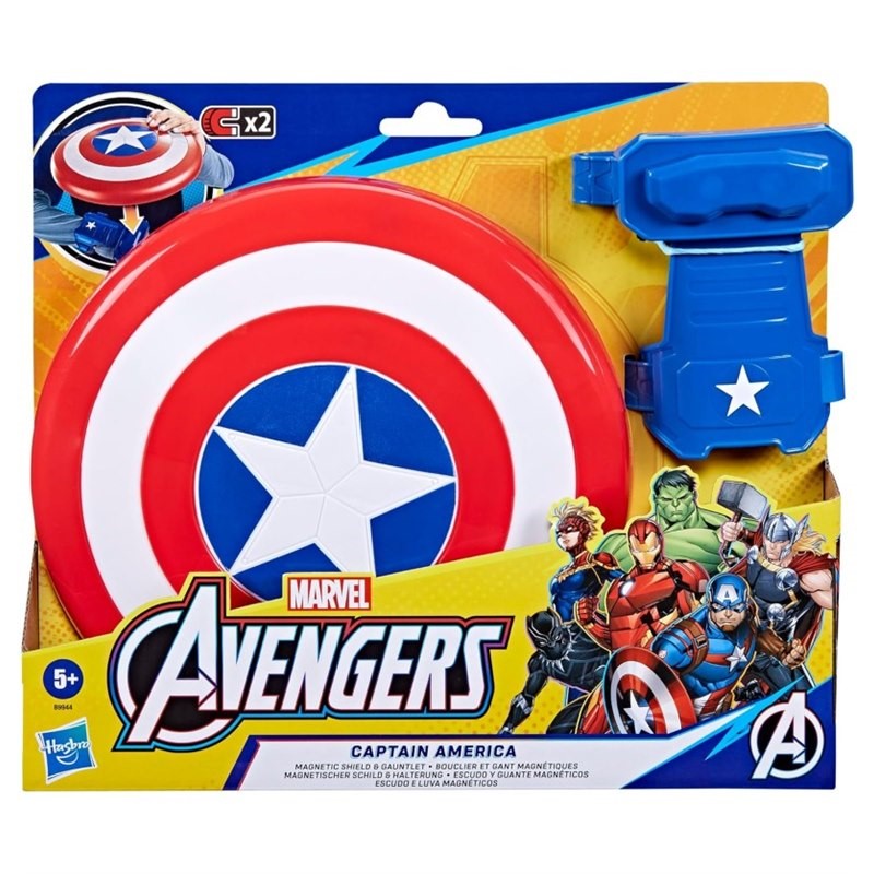 Avengers - Scudo e Guanto Magnetico di Captain America Avengers - Scudo e Guanto Magnetico di Captain America