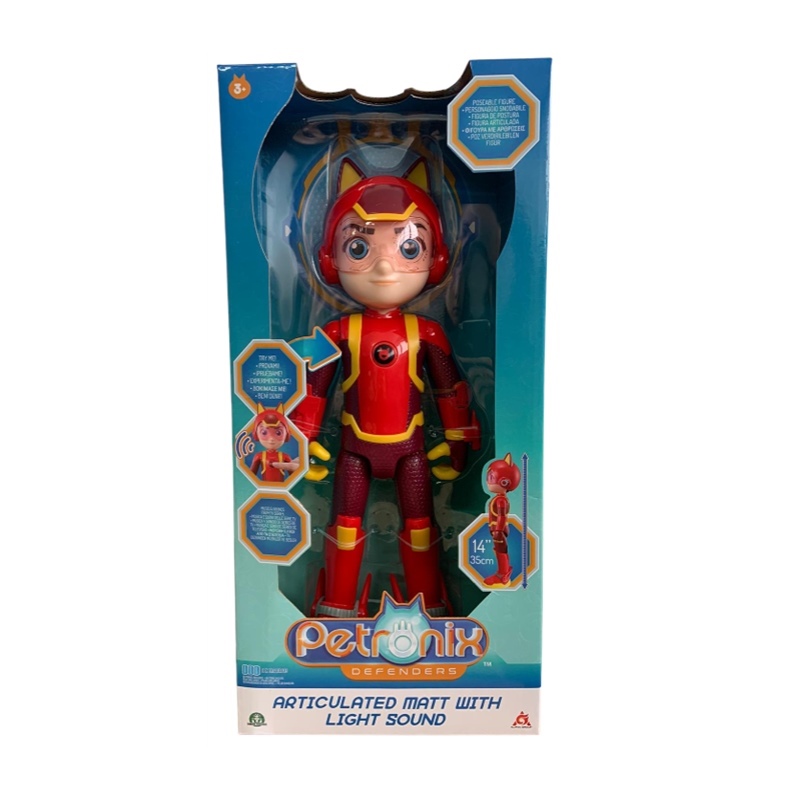 Petronix Defenders Action Figures, Personaggio Matt 35 cm