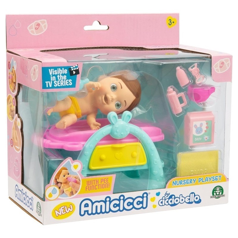 Cicciobello Amicicci Nursery time C/Pers Pipì