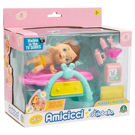 Cicciobello Amicicci Nursery time C/Pers Pipì
