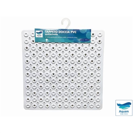 Tappeto Doccia Quadrato Antiscivolo 