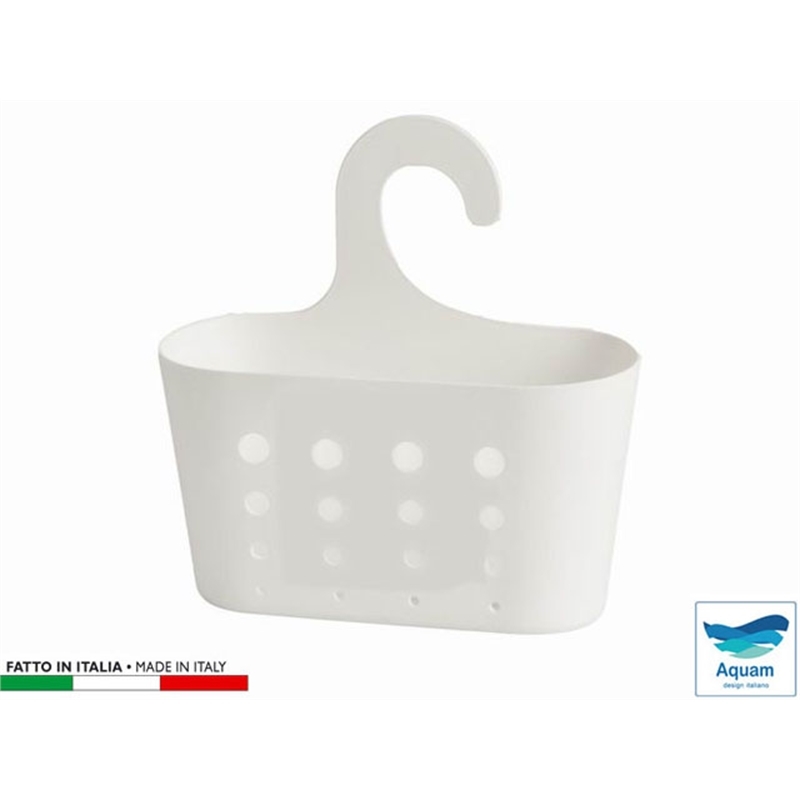 Porta Cosmetici Per Doccia Bianco