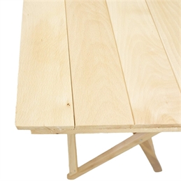 Tavolo Pieghevole In Legno Delta 100x60x75