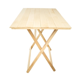 Tavolo Pieghevole In Legno Delta 100x60x75