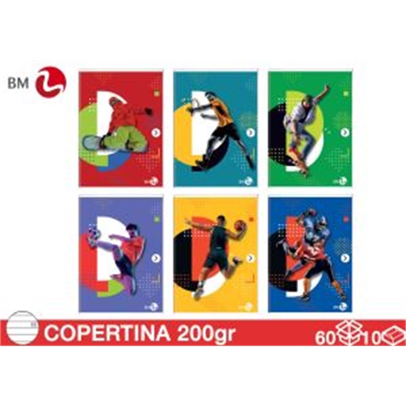 Maxiquaderno Sport Boy 1 Rigo A4 