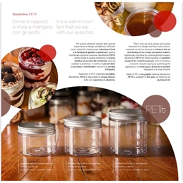 Coperchio In Alluminio Barattolo In Pet