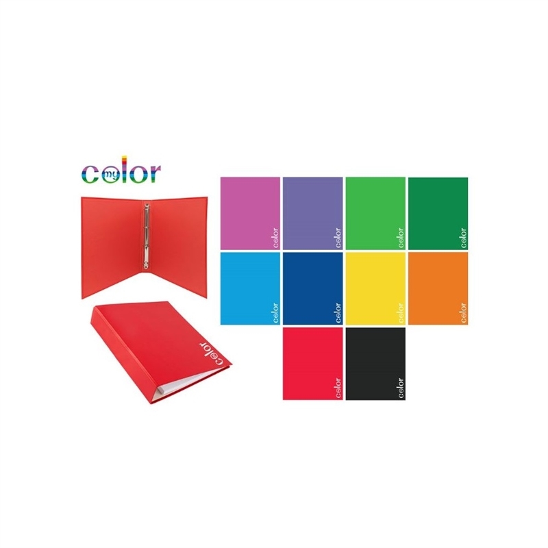 Cartella 4 anelli my color 10 colori