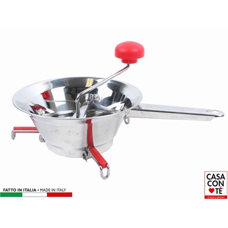 Passaverdura Inox 3 Filtri Cm 24 3 Piedi