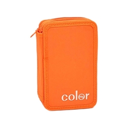 Astuccio per Scuola a 3 ZIP Cerniere Bambina bambino Portacolori Completo