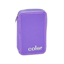 Astuccio per Scuola a 3 ZIP Cerniere Bambina bambino Portacolori Completo