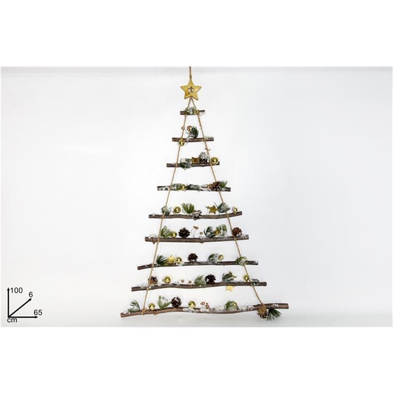 Dietro Porta Natalizia Ad Albero Di Natale 