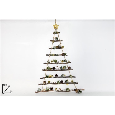 Dietro Porta Natalizia Ad Albero Di Natale 