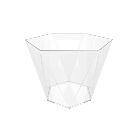 25 Bicchierini Diamont CC 100 Trasparenti 24x25