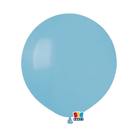 Palloncini in lattice 19'' 48 cm Celeste Baby 25 pezzi