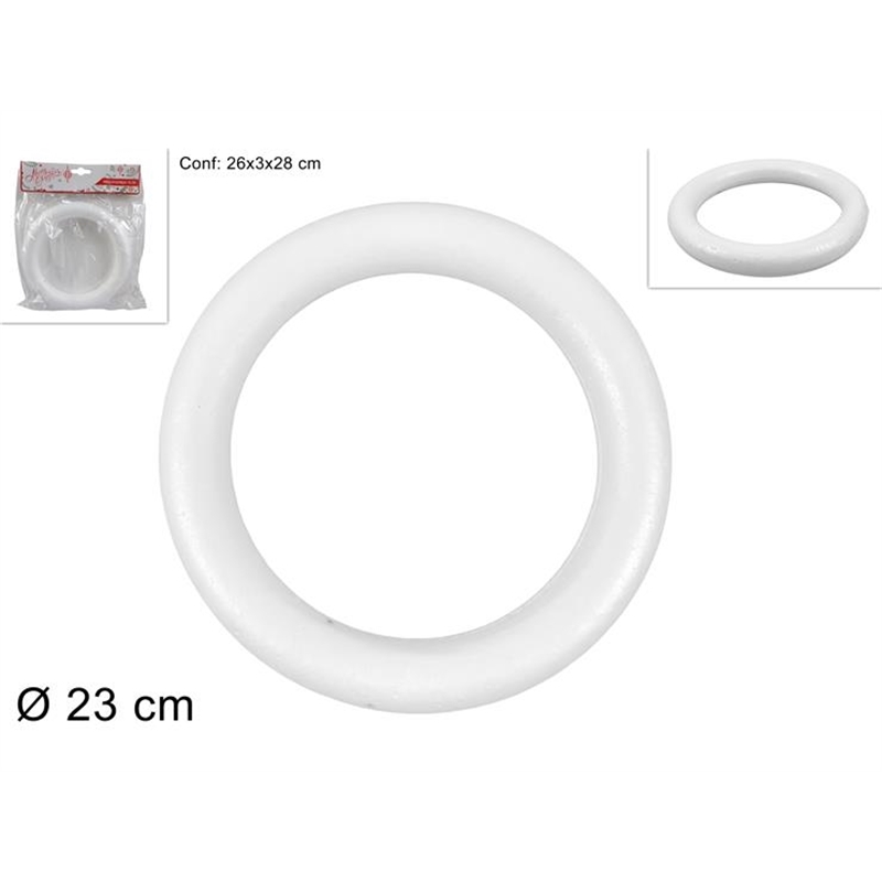 Anello In Polistirolo 23 Cm