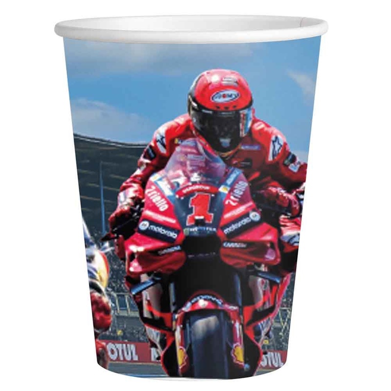 Bicchieri 250 cc Moto GP 8 pezzi Bicchieri 250 cc Moto GP 8 pezzi