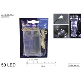 Filo 50 Micorled A Batterie Luce Bianca