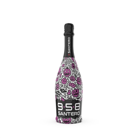 Santero spumante halloween bianco Extra Dry 750 ml