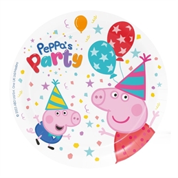 8 Piatti Ø 18 cm Peppa Pig