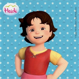 20 Tovaglioli 33 x 33 cm Heidi