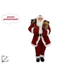 Babbo Natale Con Doni E Sacco 150 Cm