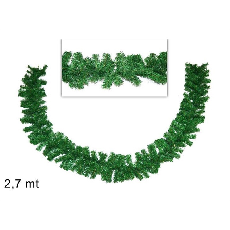 Ghirlanda Verde 160 Punte 2,70 Metri