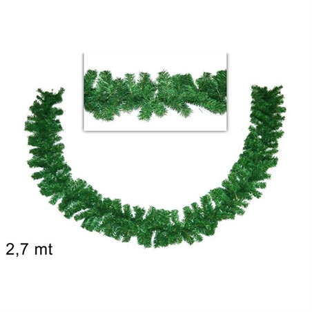 Ghirlanda Verde 160 Punte 2,70 Metri