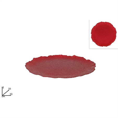 Sotto Piatto Rosso 30 CM