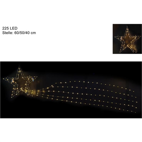 Stella Cometa Luminosa 225 Led