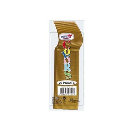 Forchette Oro 20 pezzi