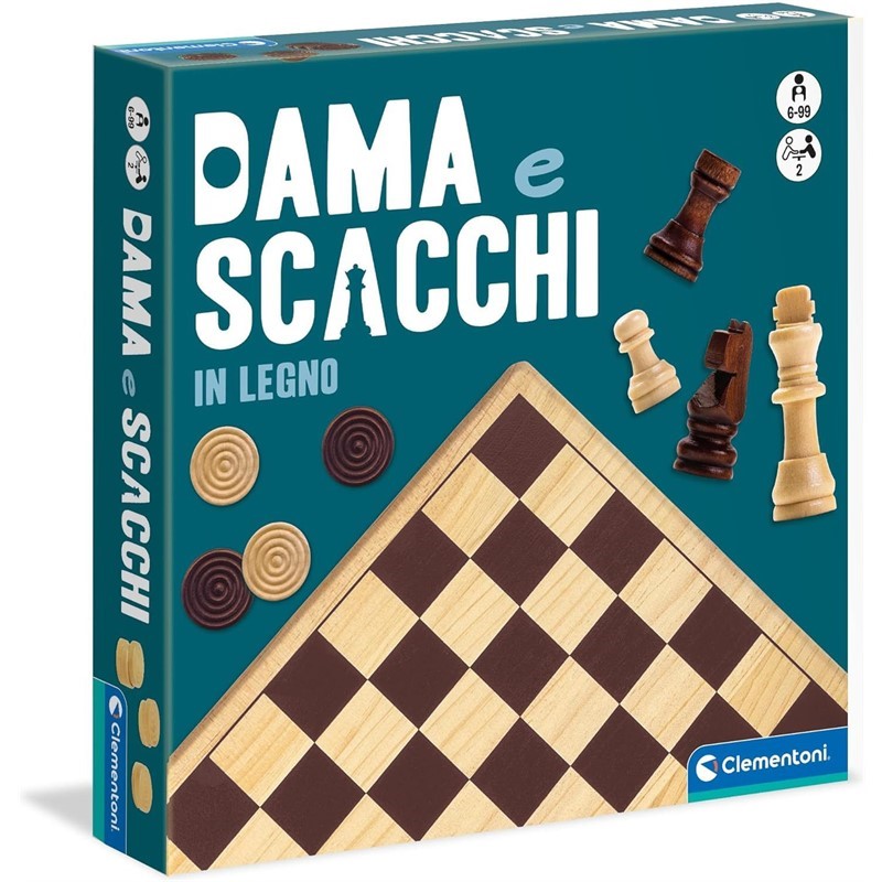 Sacchi e Dama in legno