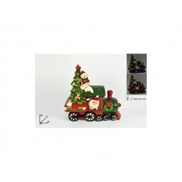 Treno Natalizio Con Musica E Luci