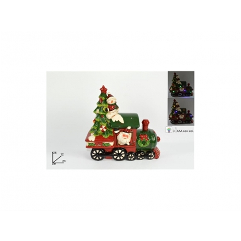 Treno Natalizio Con Musica E Luci