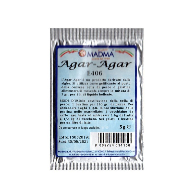 Agar-Agar bustina da 5 grammi