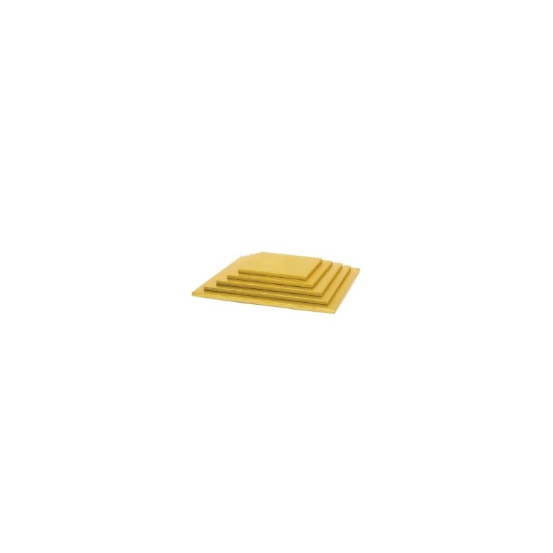 Cake Board Rettangolare 30 x 40  Oro spessore 1,2 cm
