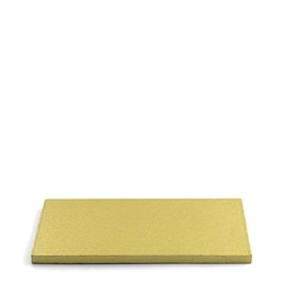 Cake Board Rettangolare 30 x 40  Oro spessore 1,2 cm