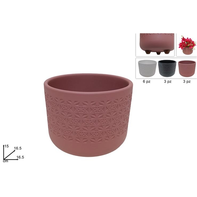 Vaso Decoraro Con Piedini 15 Cm