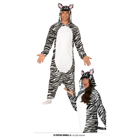 Costume Tuta Zebra