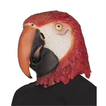 Maschera in lattice per adulto Pappagallo