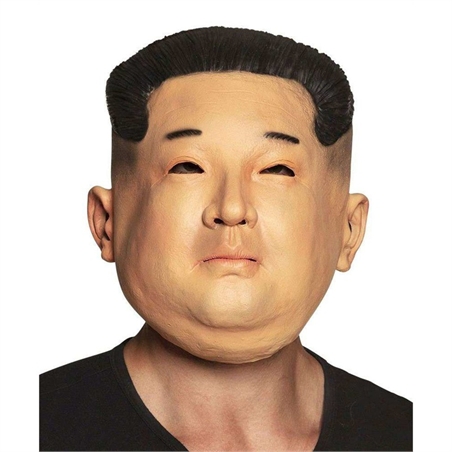 Maschera in lattice Kim Jong un - Leader Corea