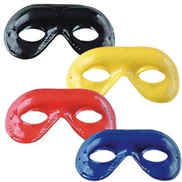 Maschera Farfalla media in plastica - colori assortiti