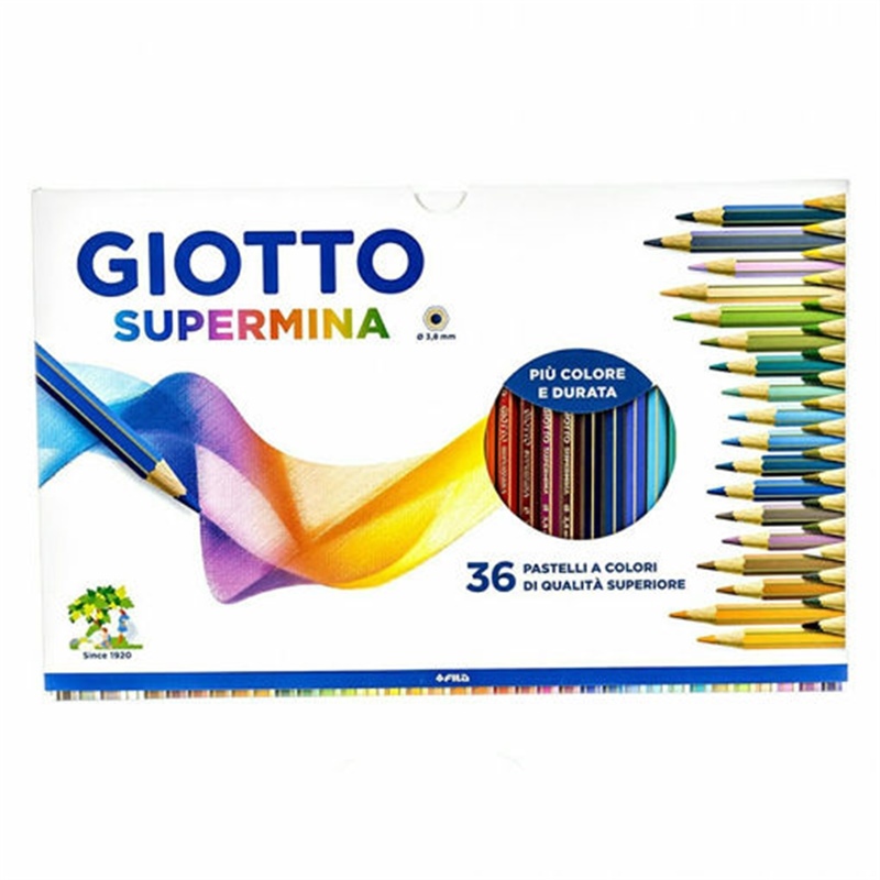 Giotto Supermina astuccio da 36 pastelli