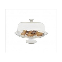 Piatto Porta Torta Aurora Alzata Con Cupola 32 Cm