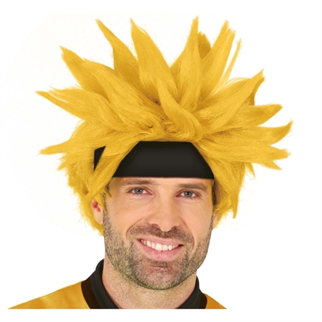 Parrucca Manga Gialla