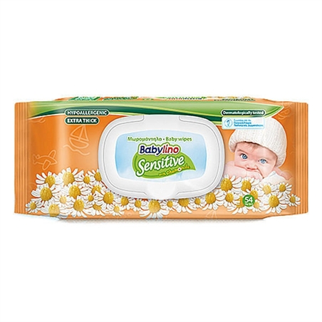 Salviettine per neonati Babylino Sensitive - Fragranza delicata