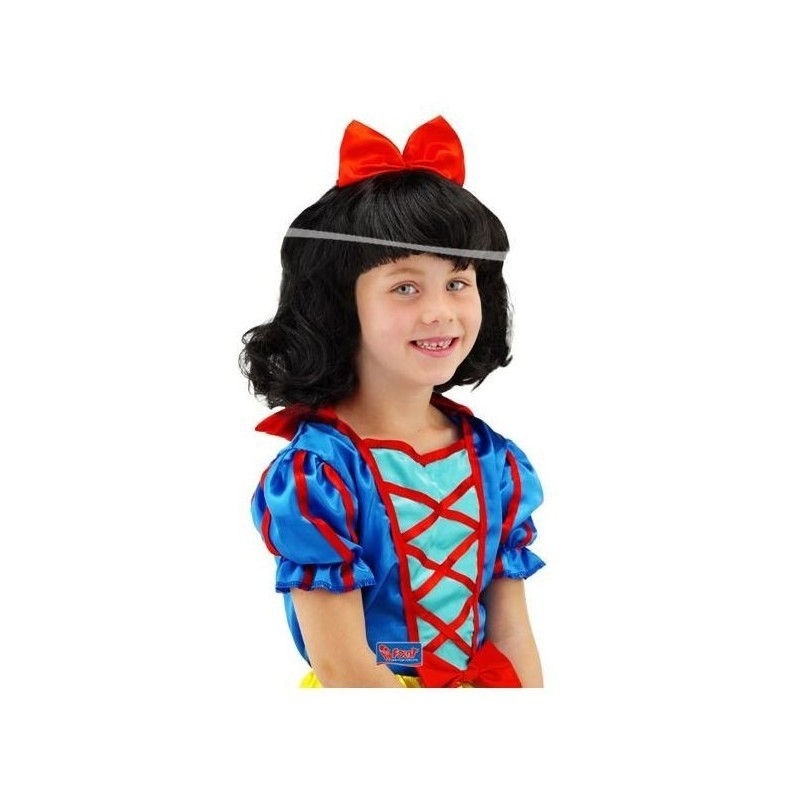 Parrucca Bambina Biancaneve