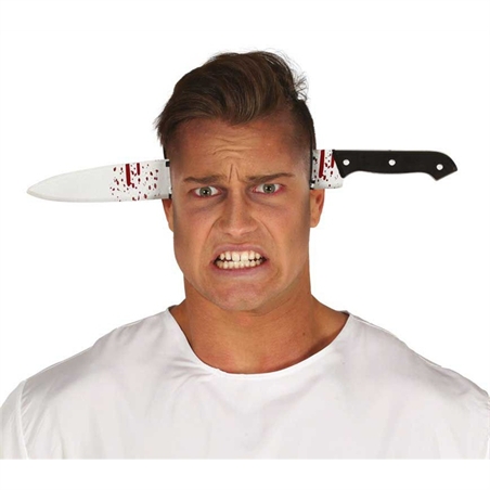 Tiara coltello insanguinato
