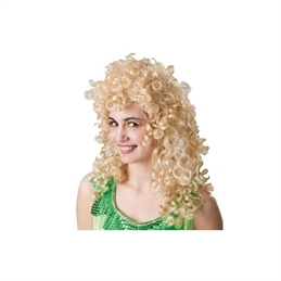 Parrucca Donna Riccia Bionda